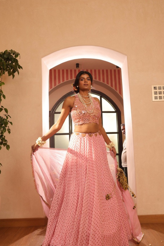 Cham Cham Lily Lehenga Set