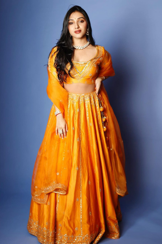 Tanisha Santoshi in Falak Lehenga Set