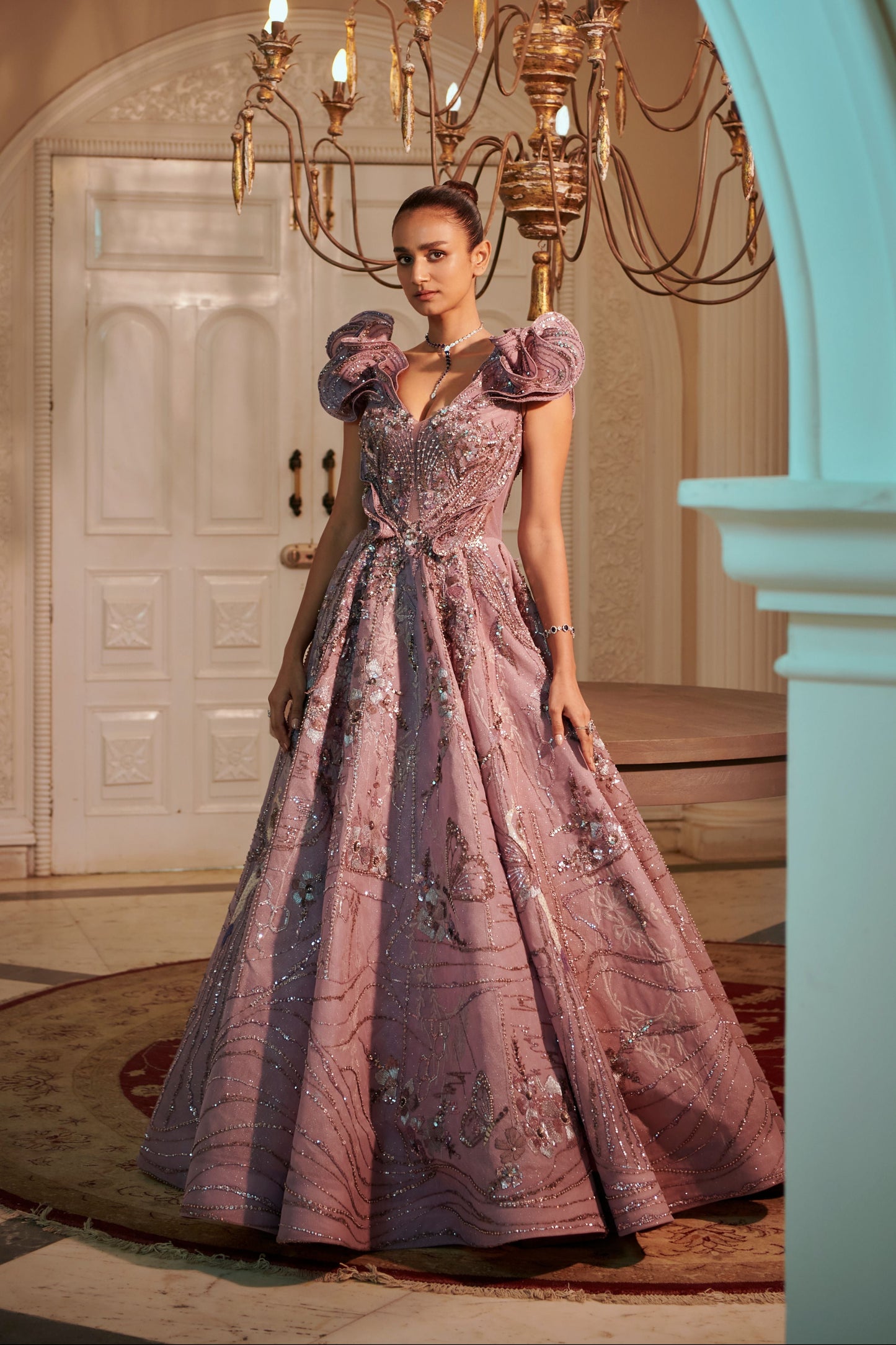 Stardust Glittered Gown