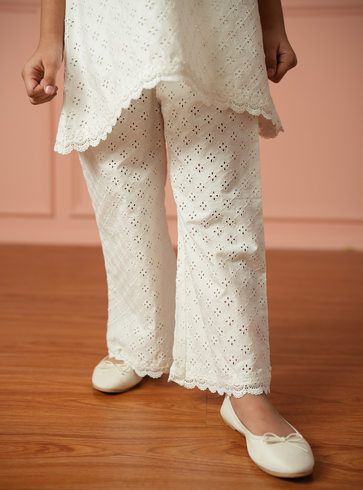 Ardelyn Supima Cotton White Top Set
