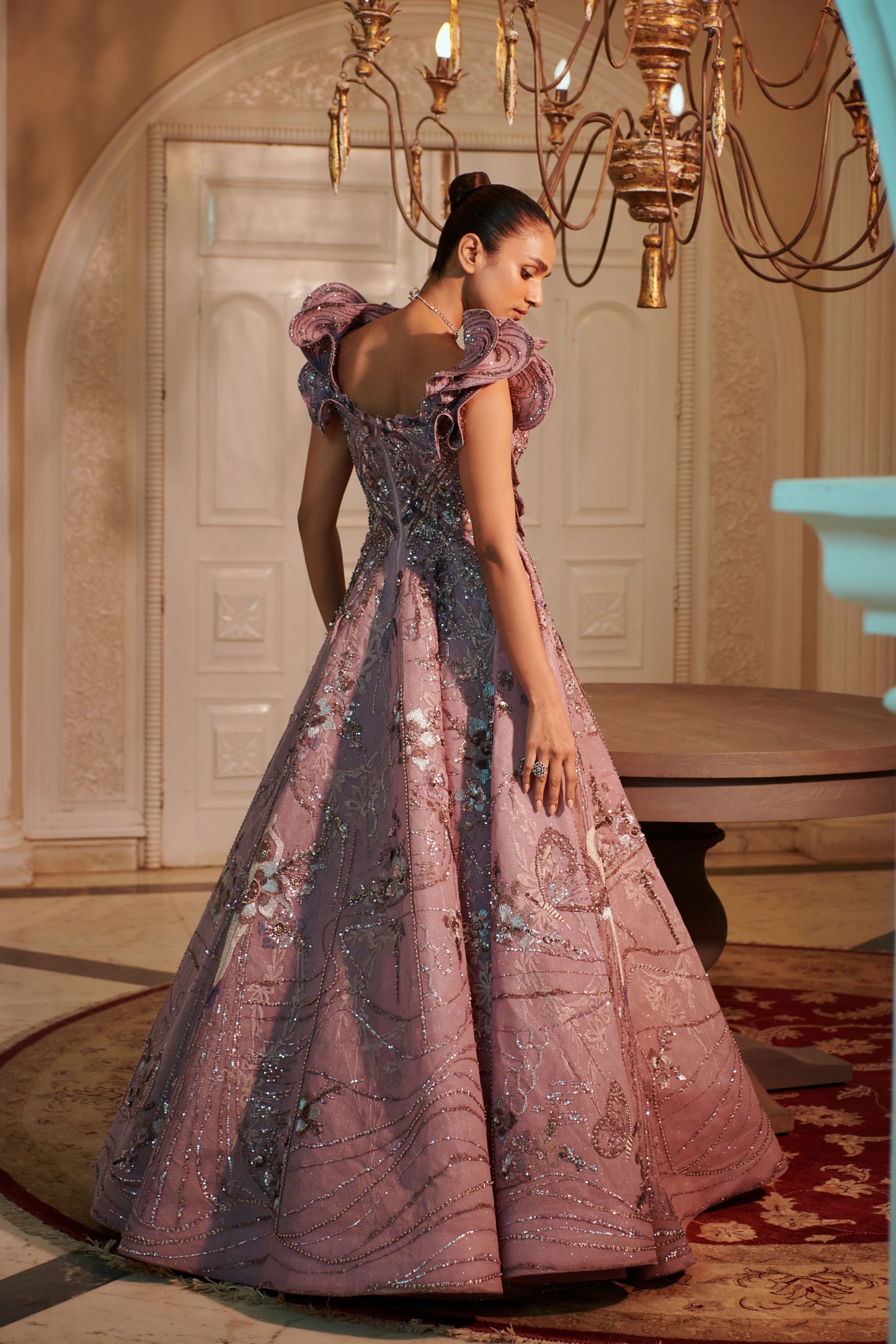 Stardust Glittered Gown