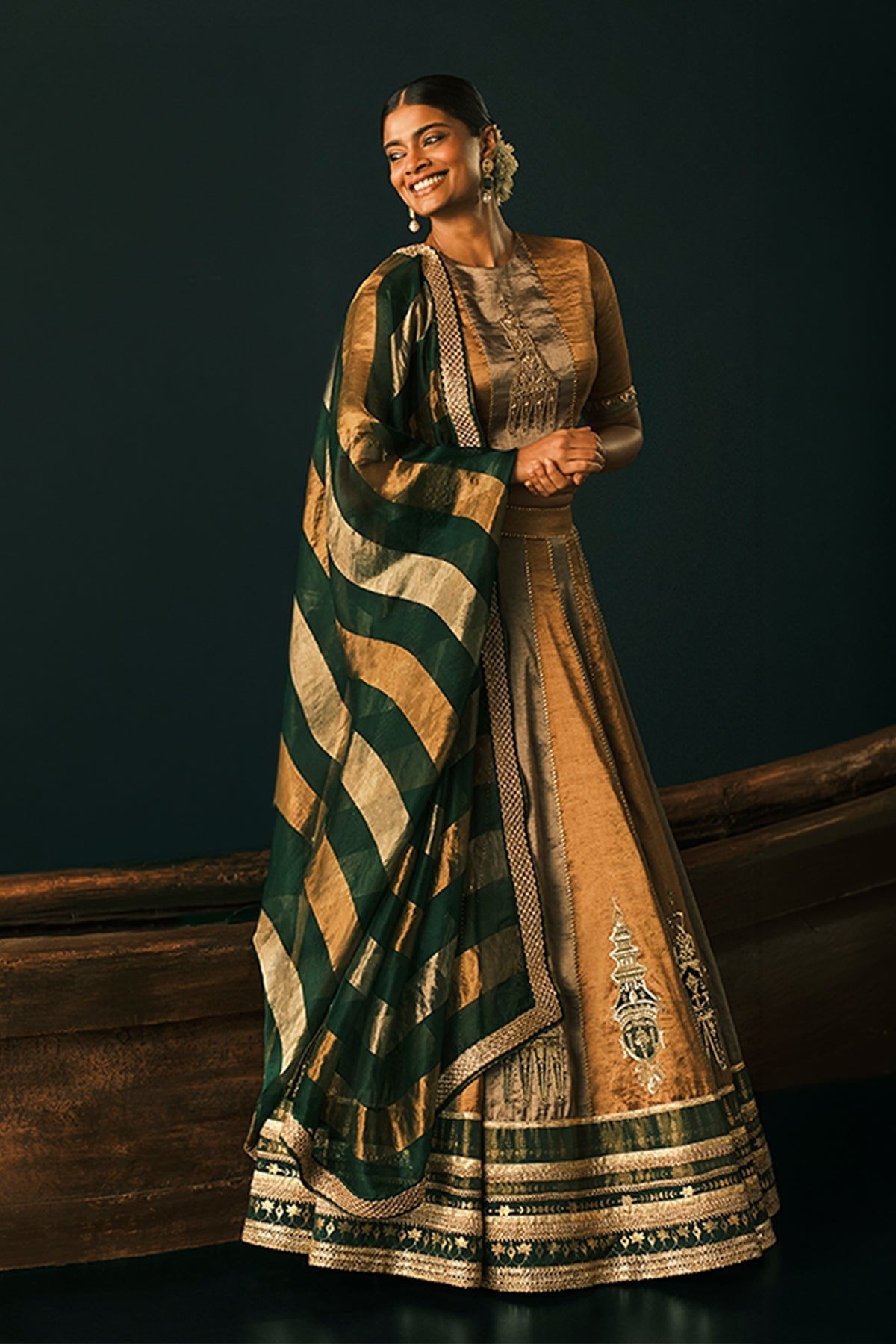 Kathakali Kera Lehenga Set