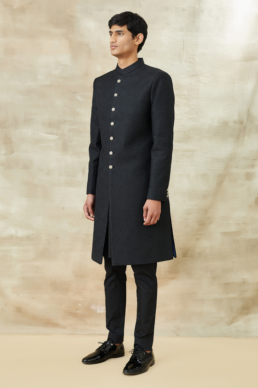 FLOWER JHAROKA SHERWANI