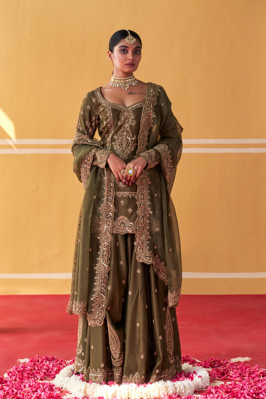 Sadhana Sharara Set