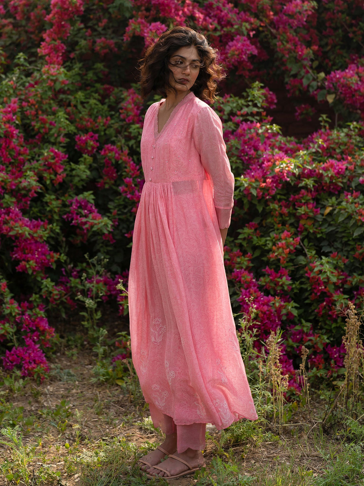 Primrose Pink Tunic Set