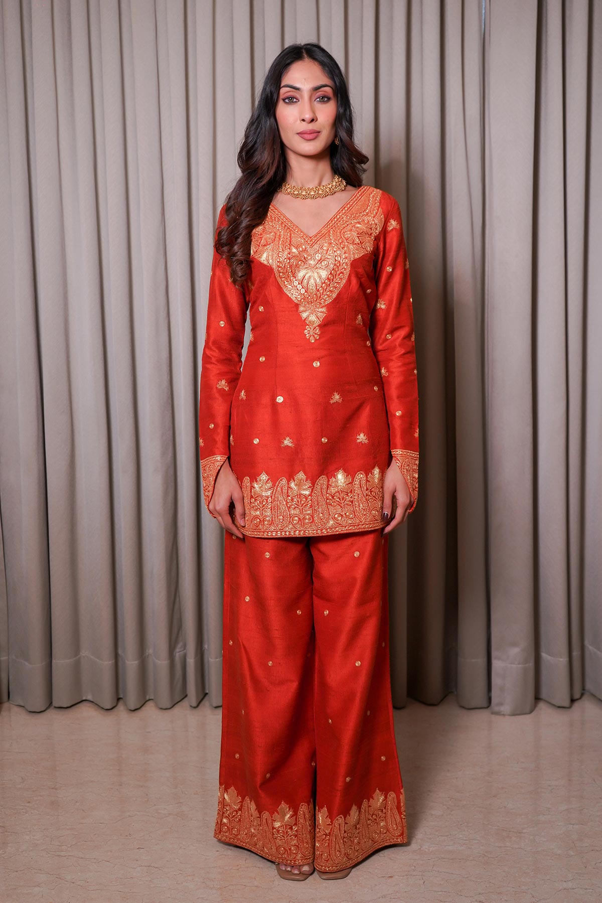 Kashmiri Kurta Set