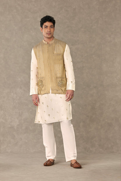 Ivory Wine Garden Kurta