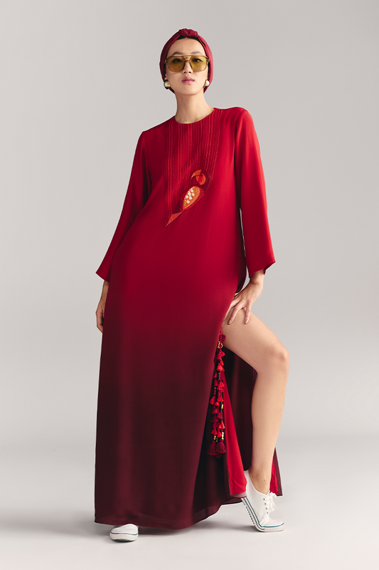 Scarletwing Flock Kaftan
