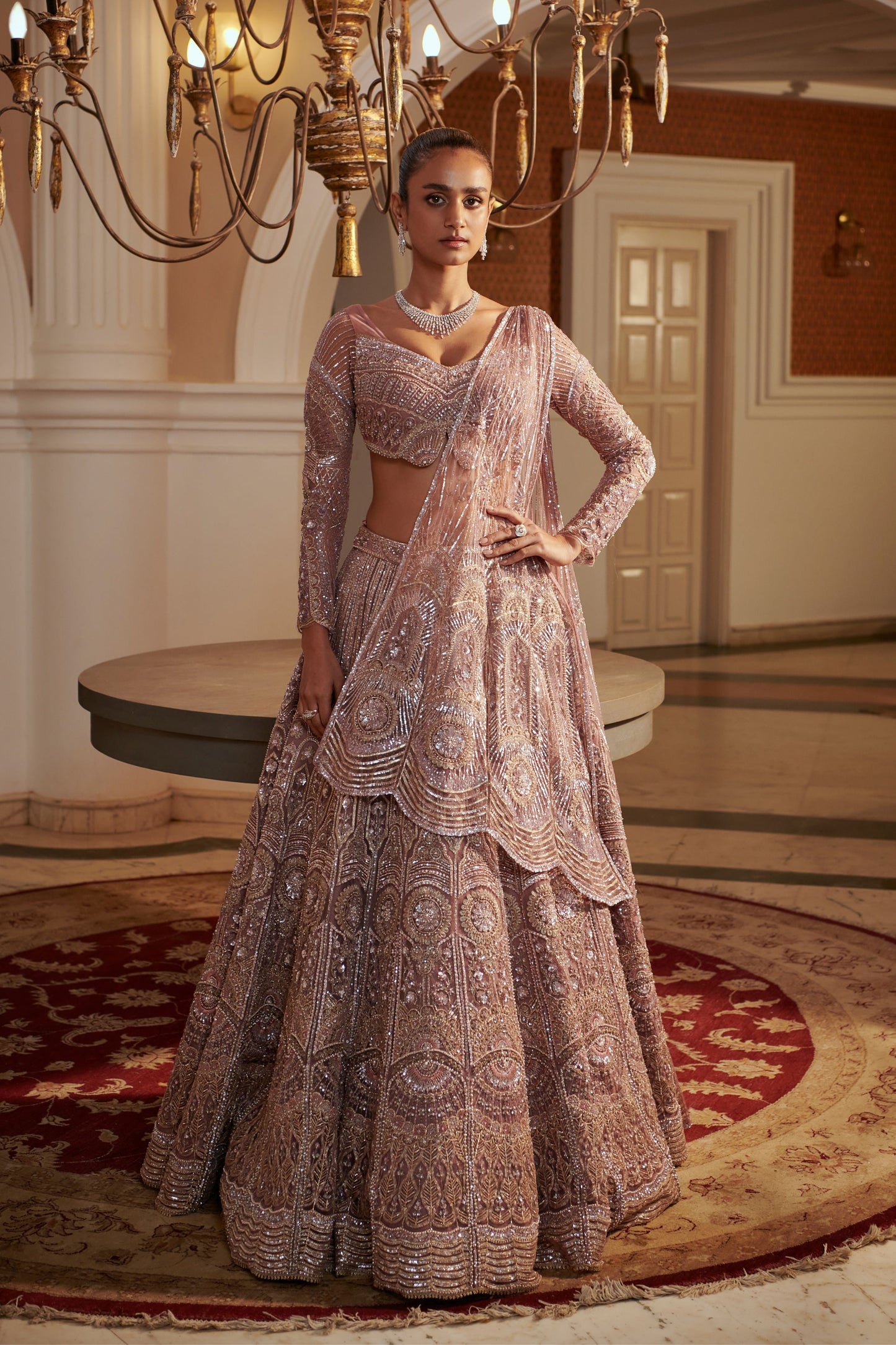 Blooming Wallflower Lehenga