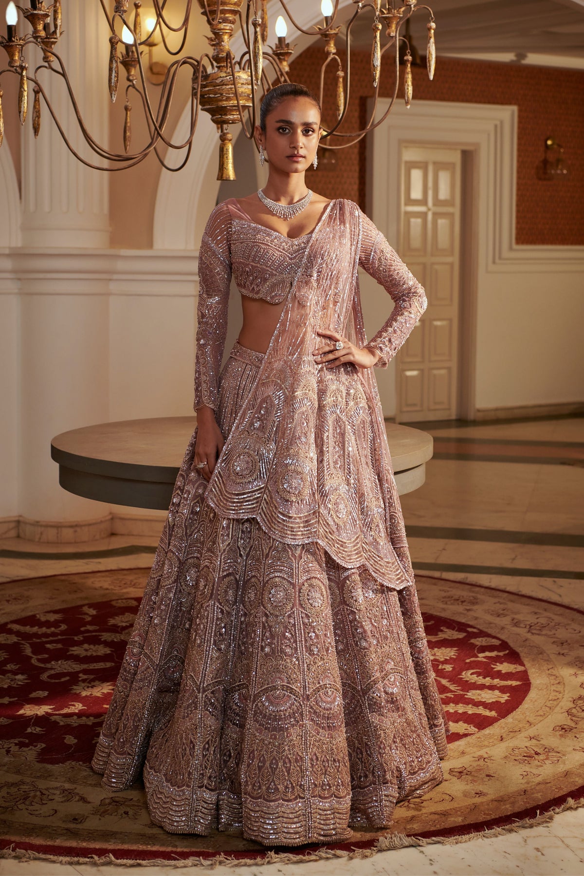 Blooming Wallflower Lehenga