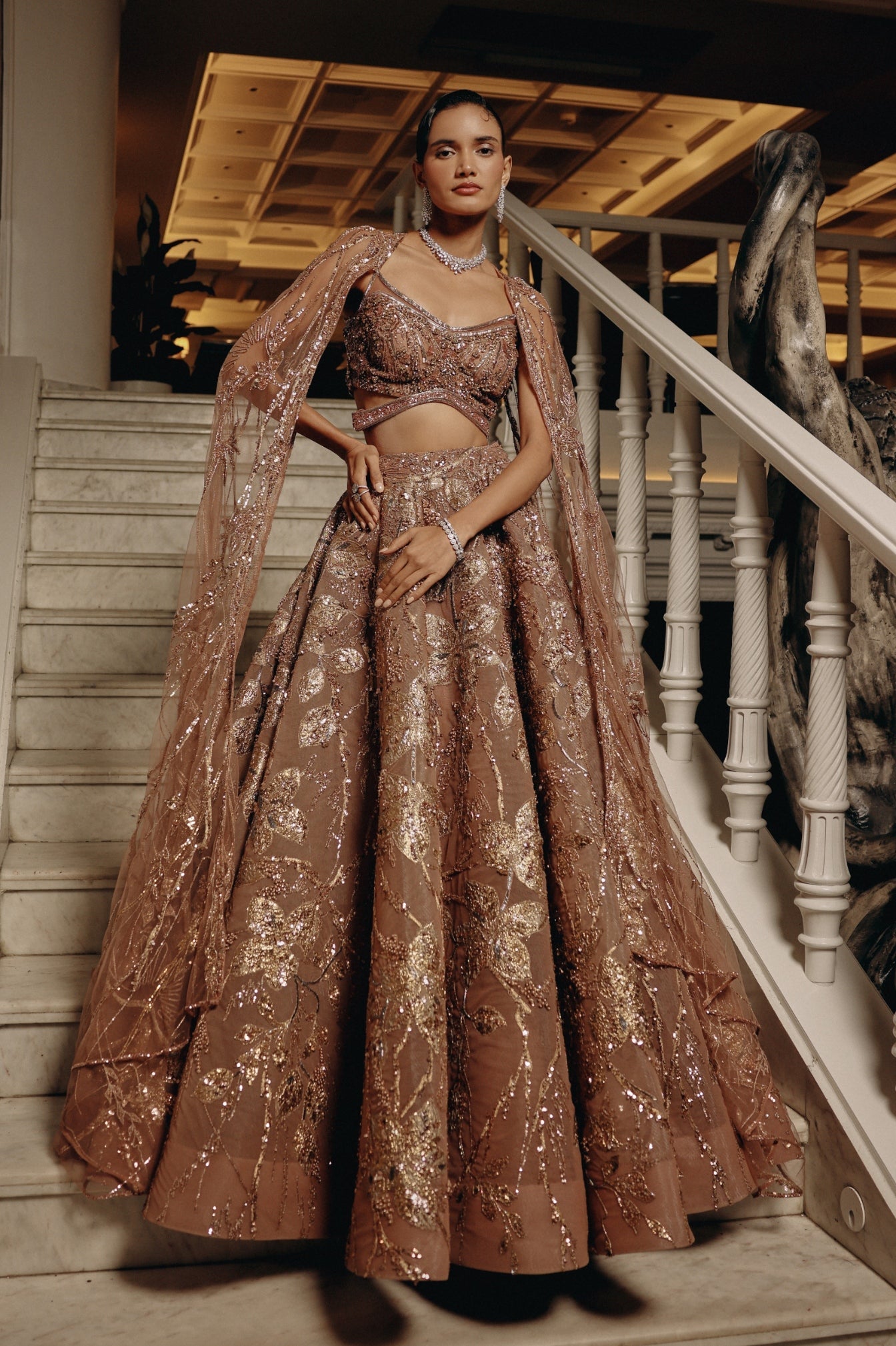 Ethereal Dawn Lehenga