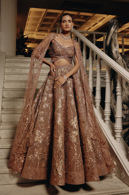Ethereal Dawn Lehenga