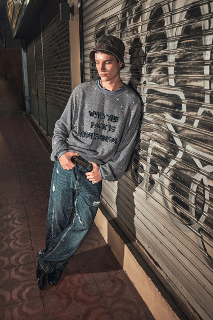 Noir Sweatshirt Set