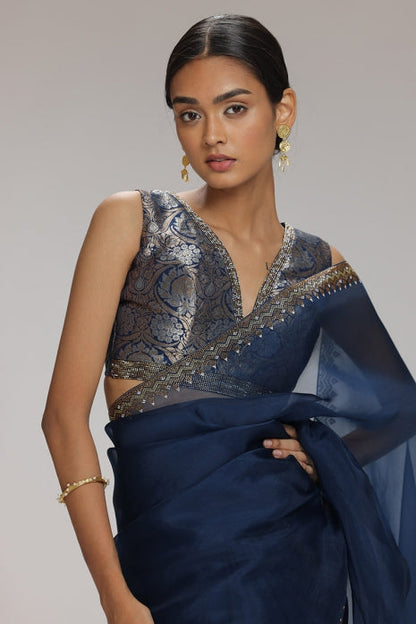Lapis Saree Blue