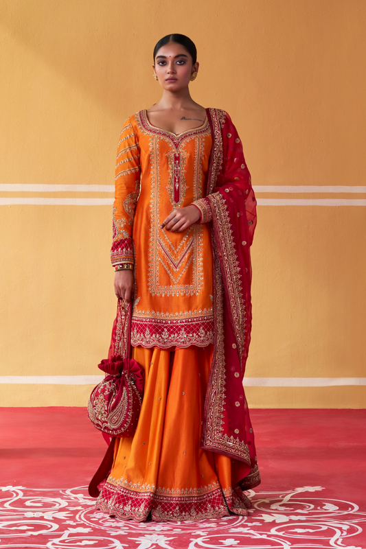 Ambika Sharara Set
