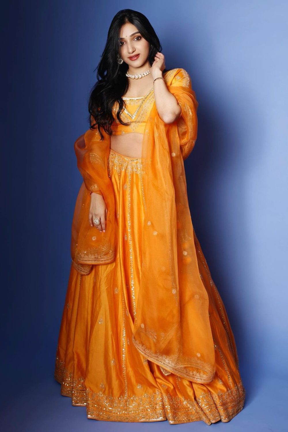 Tanisha Santoshi in Falak Lehenga Set