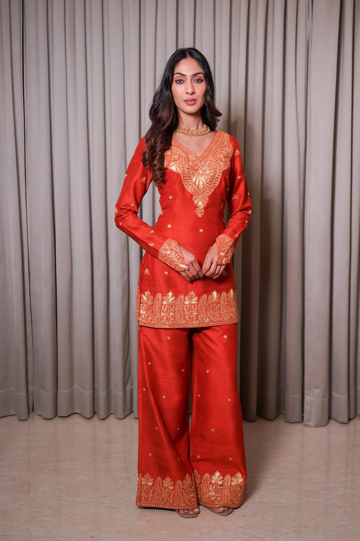 Kashmiri Kurta Set