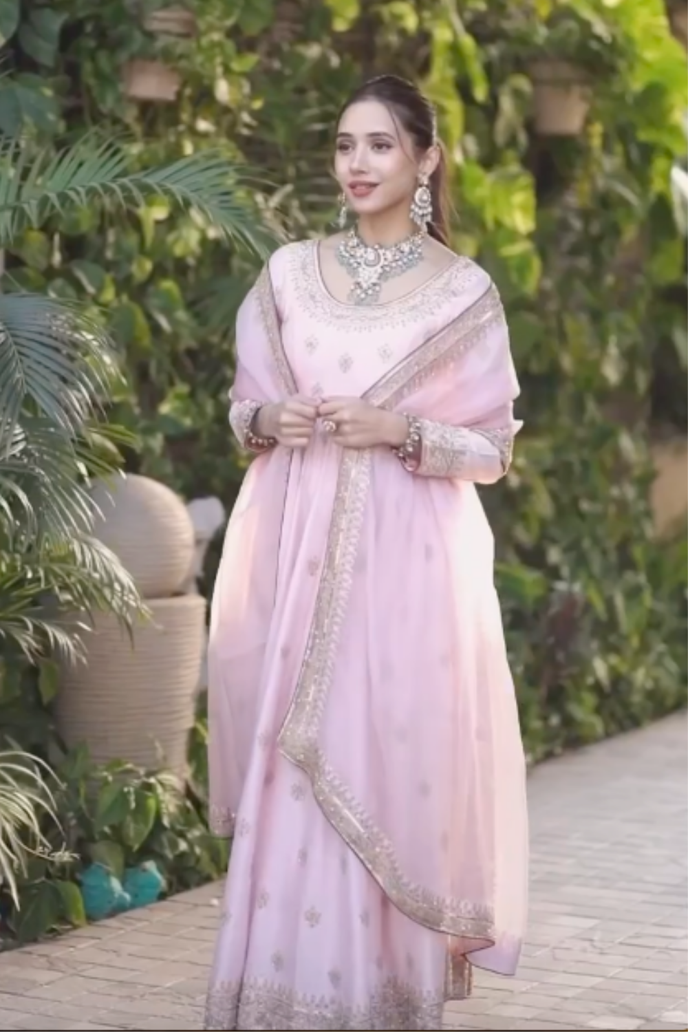 Ria Malhotra in Ayat Anarkali Set