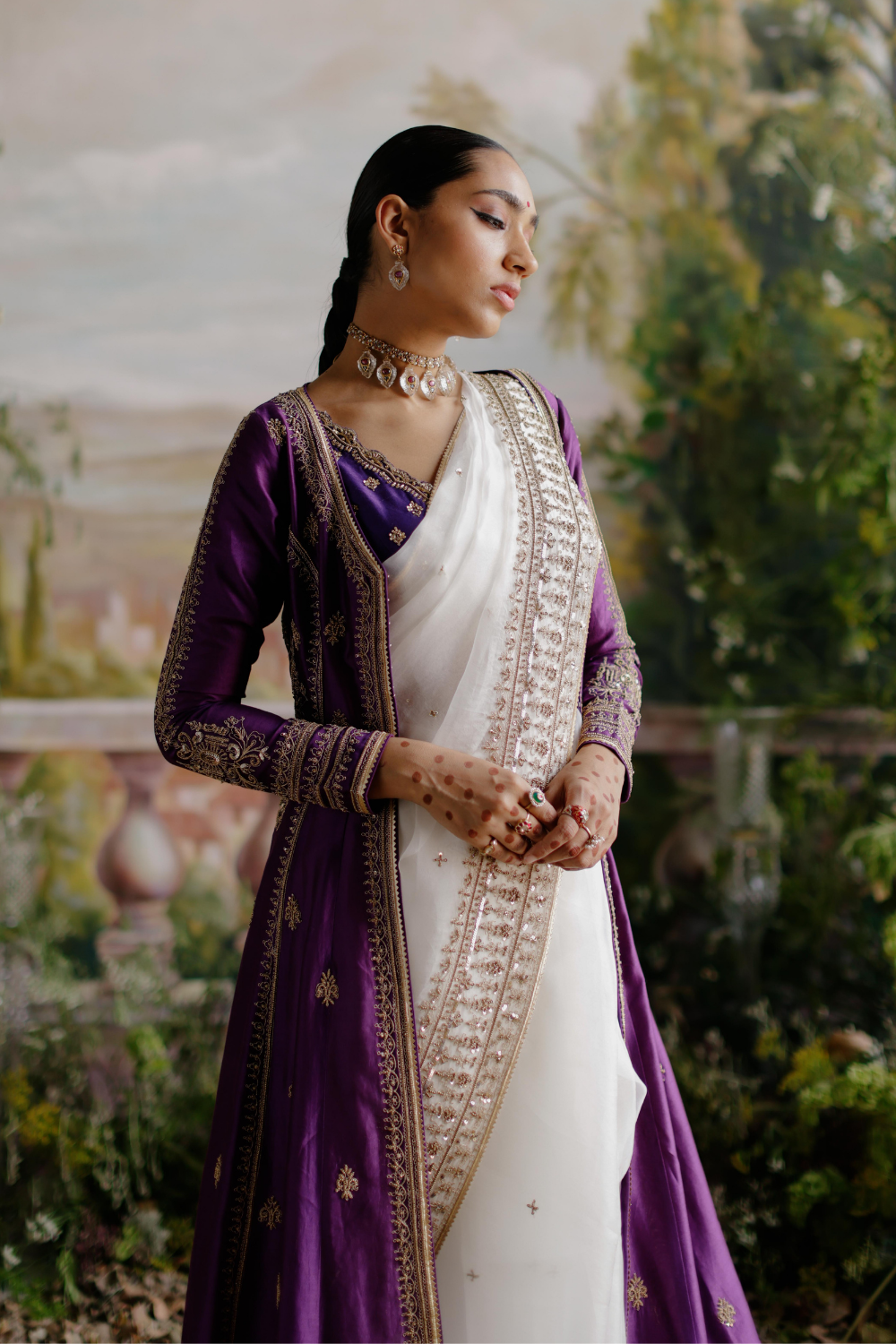 Zareena Saree Set
