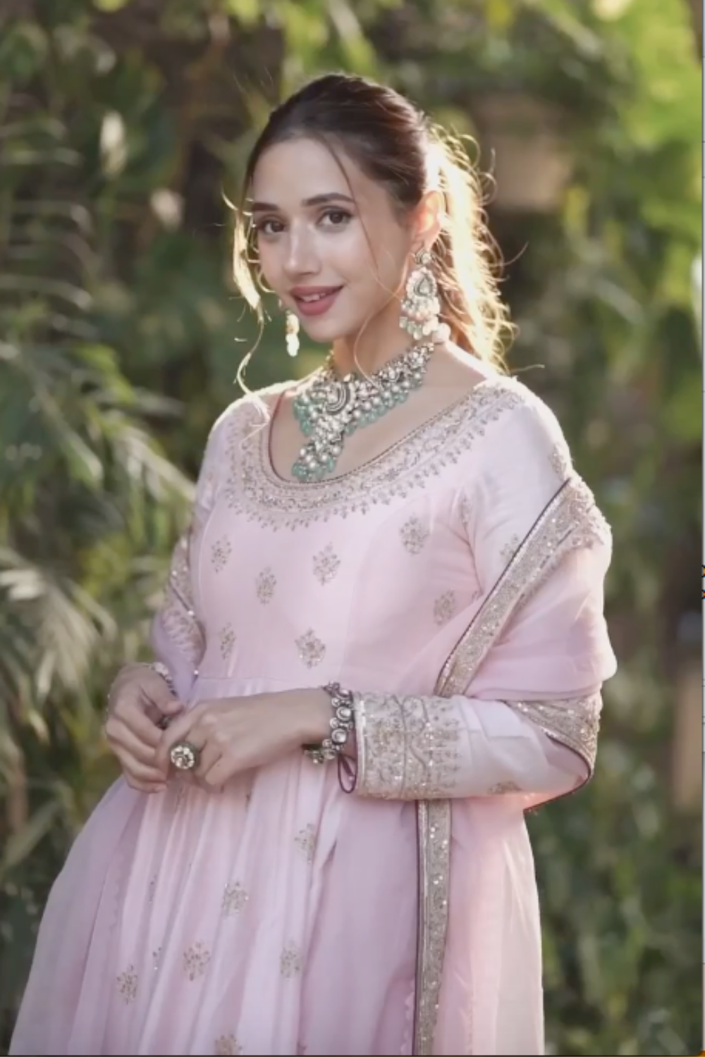 Ria Malhotra in Ayat Anarkali Set