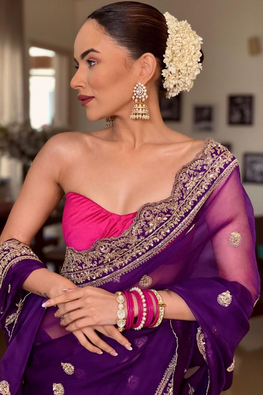 Komal Pandey in Ira Saree
