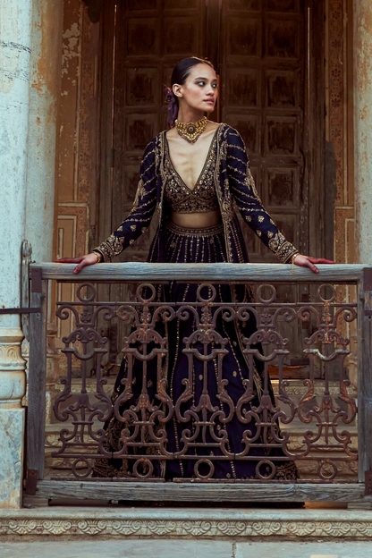 Nilofer Jacket & Lehenga Set