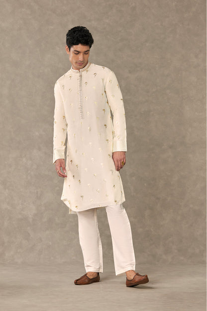 Ivory Wine Garden Kurta