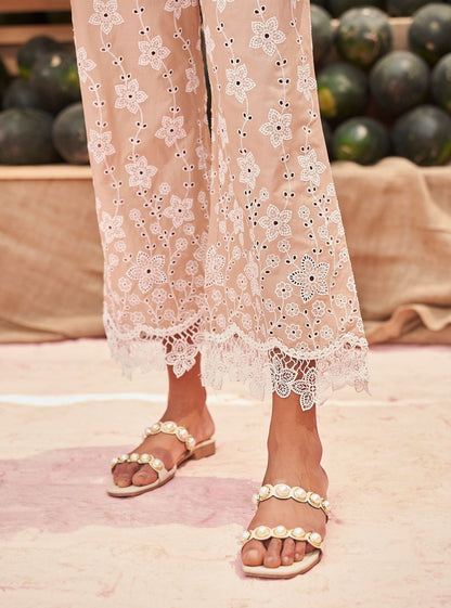 Mia Supima Cotton Beige Co-ord Set