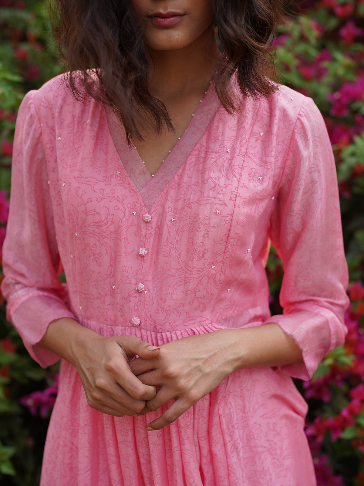 Primrose Pink Tunic Set