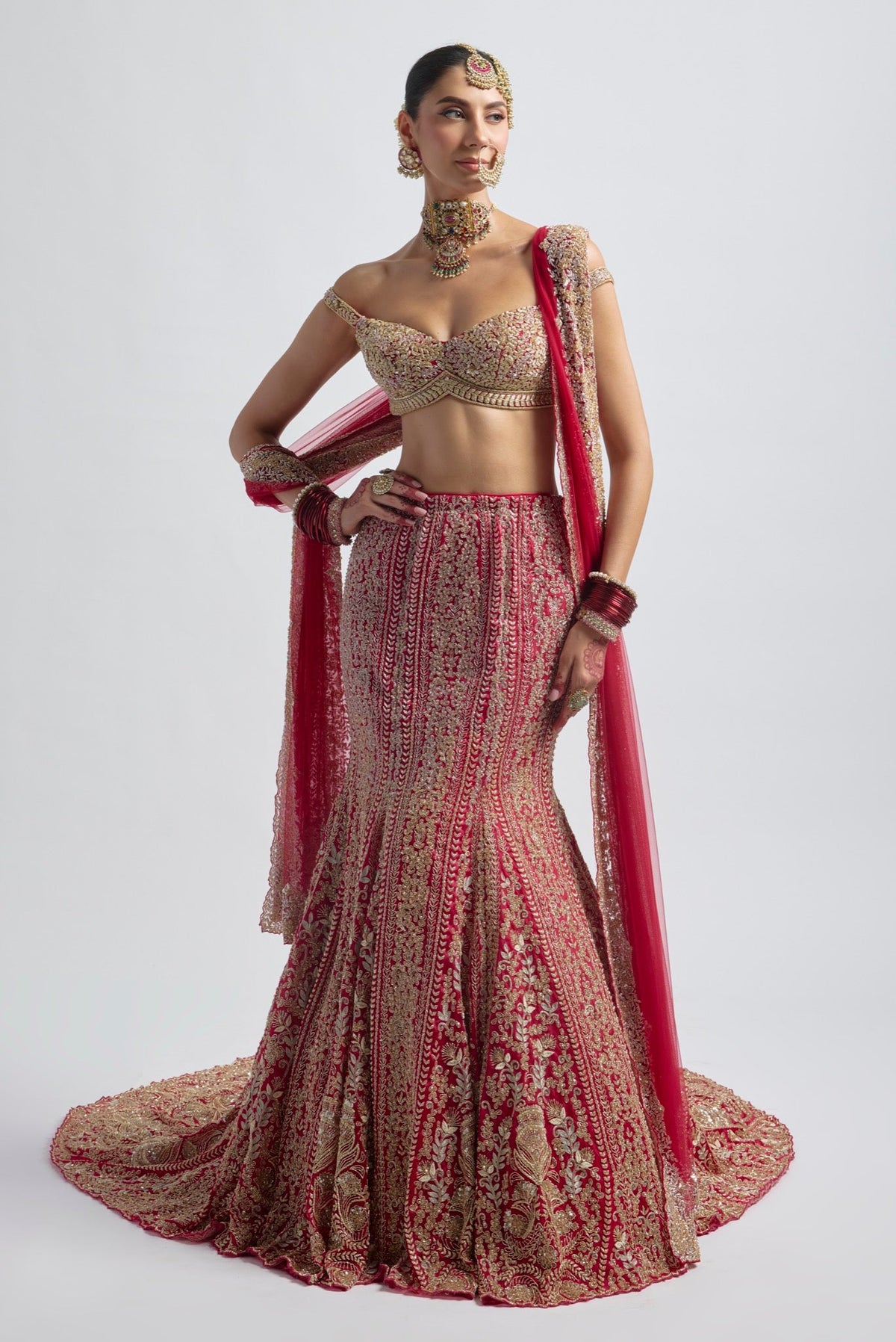 AFSANA FUSCHIA PINK FISHCUT
