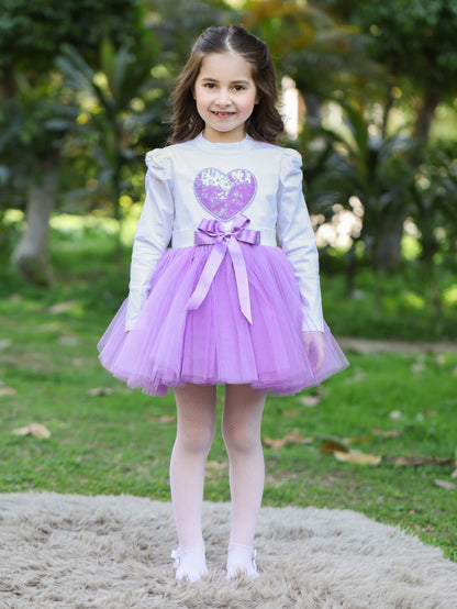 Love Me - Purple Dress