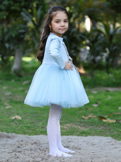 Blue Butterfly Dress