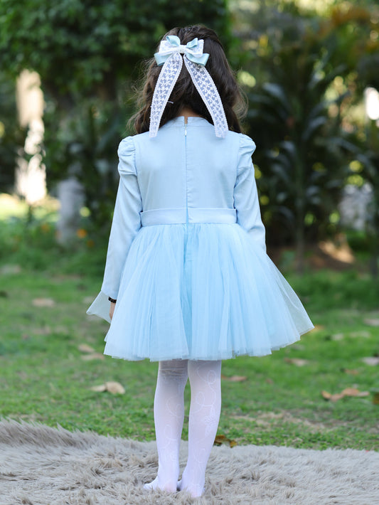Blue Butterfly Dress