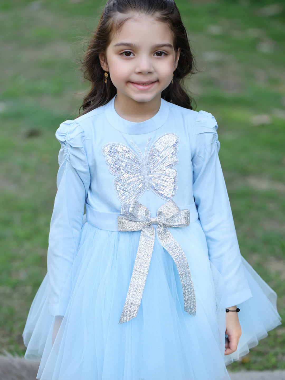 Blue Butterfly Dress