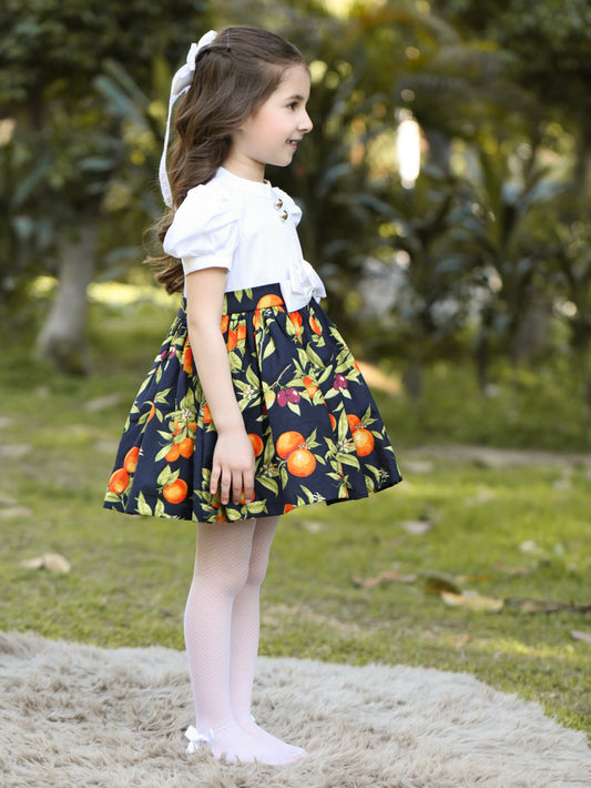Dark Orange Dress