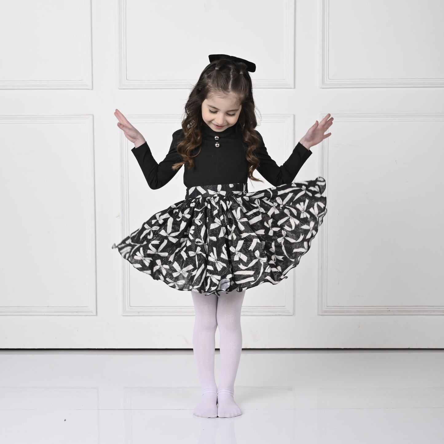 Black Bow Skirts