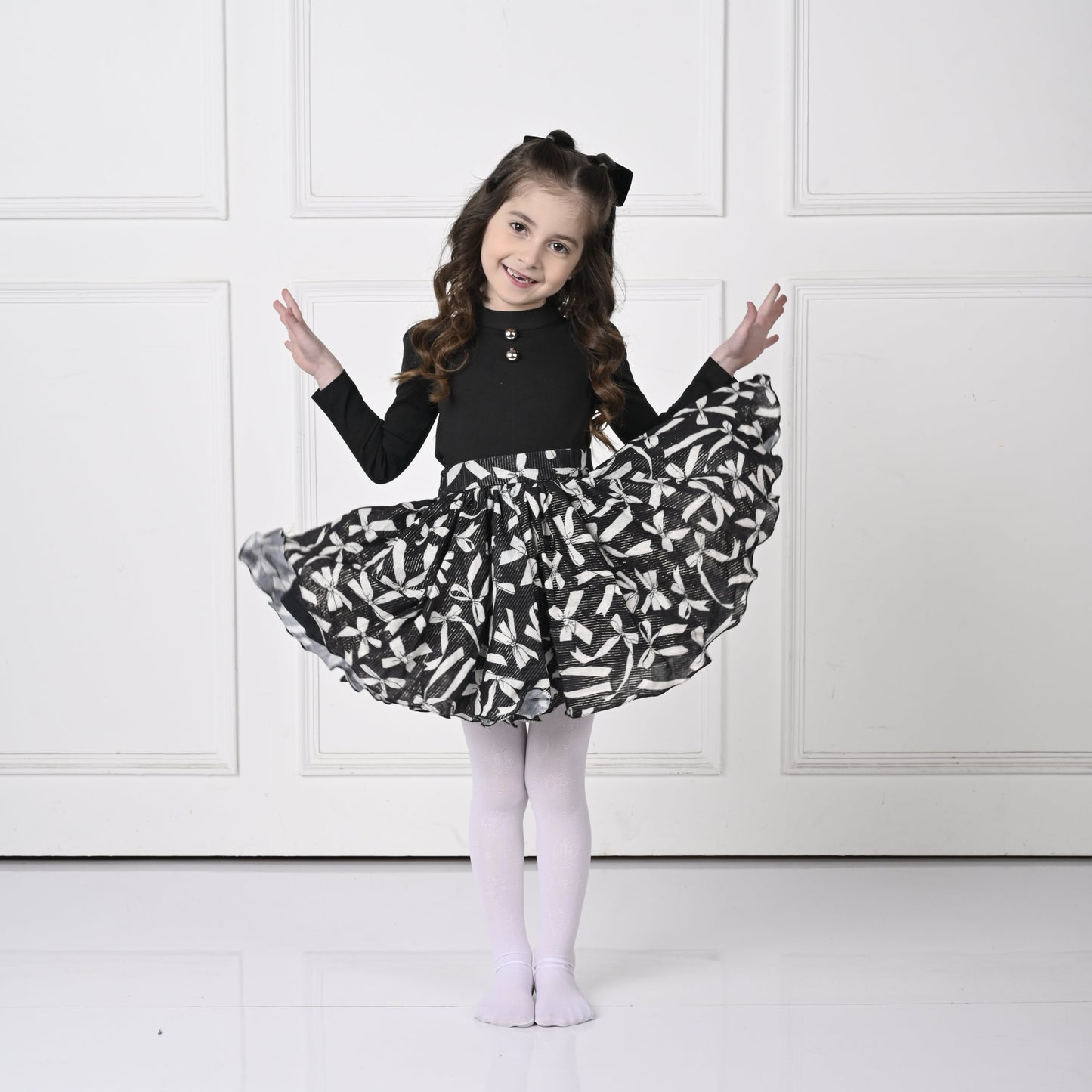 Black Bow Skirts