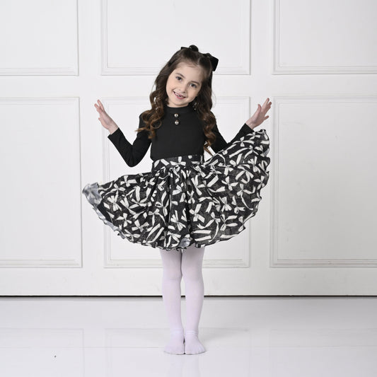 Black Bow Skirts