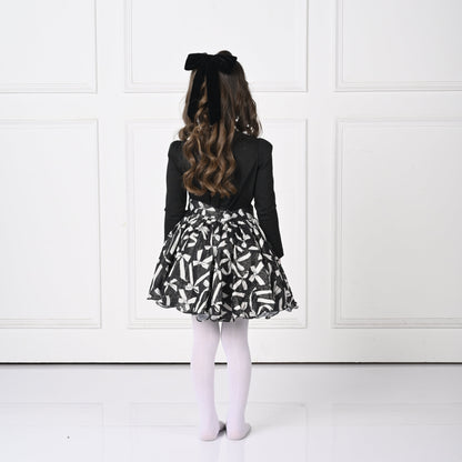Black Bow Skirts