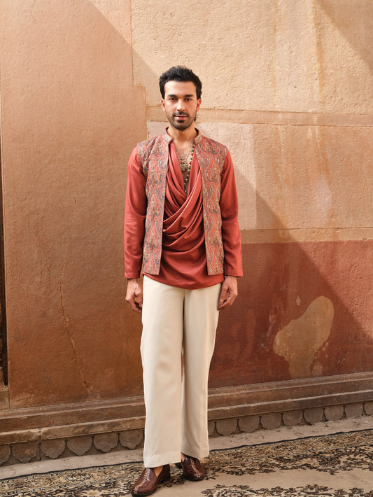 Kesar Garh Jacket Set