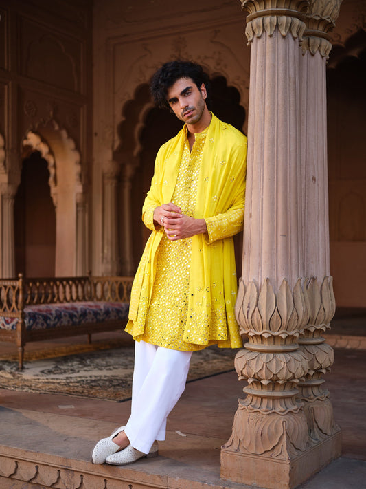 Suryagarh Kurta Dupatta Set