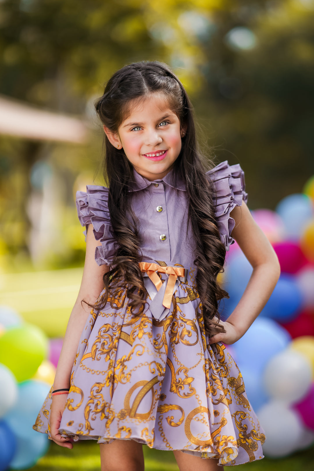 Lavender Dragonfly Skirt - The Pony & Peony Co.