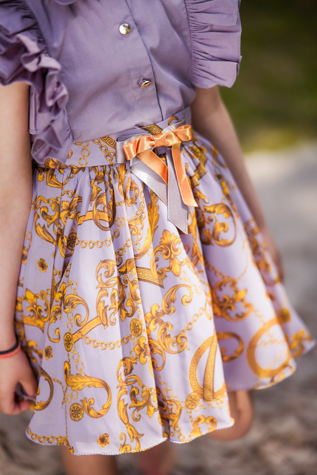 Lavender Dragonfly Skirt - The Pony & Peony Co.