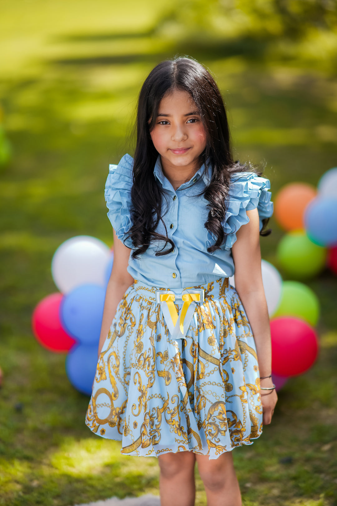 Aquamarine Dragonfly Co-ord Set - The Pony & Peony Co.