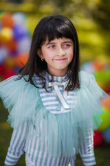 Lilly Frill - Teal - The Pony & Peony Co.