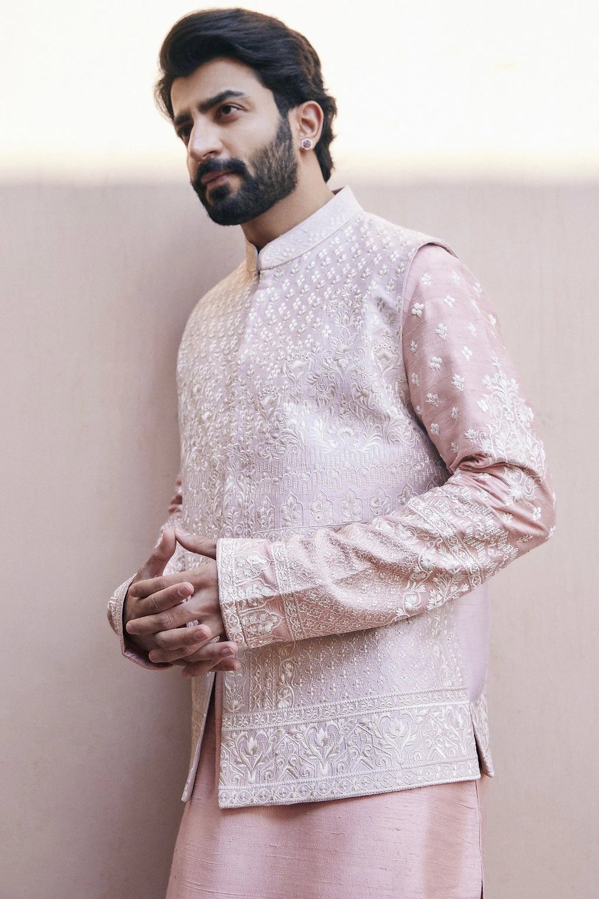 Affordable Kashmiri Embroidery Bundi Set 
