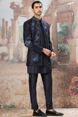 Affordable Stellar Reverie Indo-Western Set