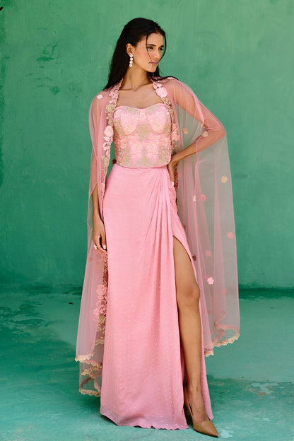 ESITA CAPE SKIRT