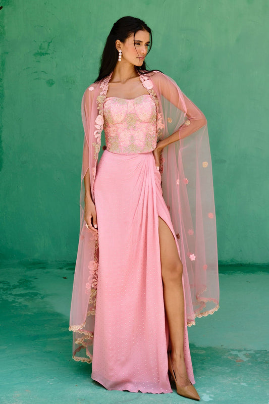 ESITA CAPE SKIRT