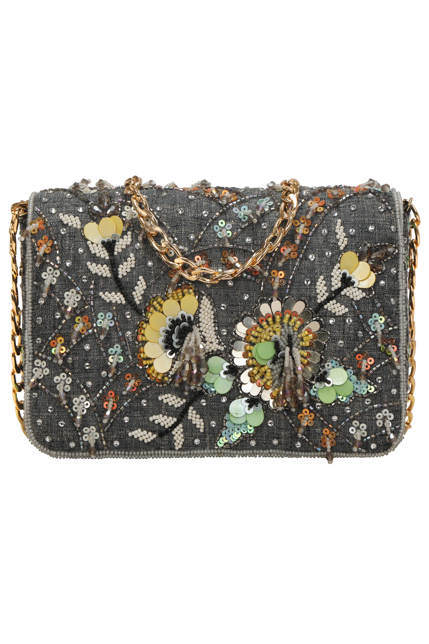 Spruce Multicolour Clutch.